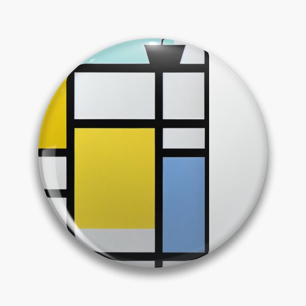 Item preview, Pastel Perfection | De Stijl Modern Art in Soft Colors designed and sold by KOTOdesign.