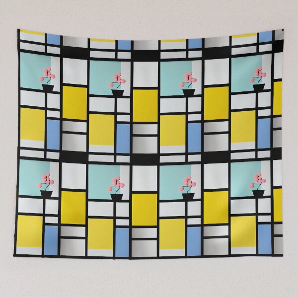 Item preview, Pastel Perfection | De Stijl Modern Art in Soft Colors designed and sold by KOTOdesign.