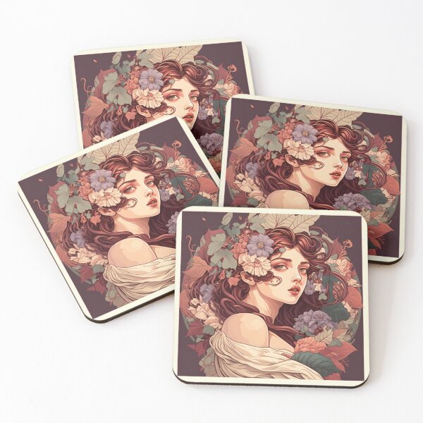 Item preview, Art Nouveau Lady designed and sold by GabrielMadrasse.
