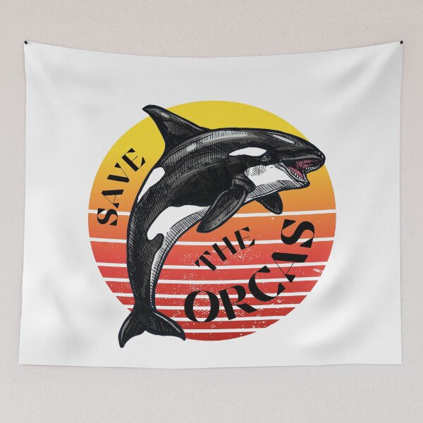 Item preview, Save the orcas designed and sold by addict2reading.
