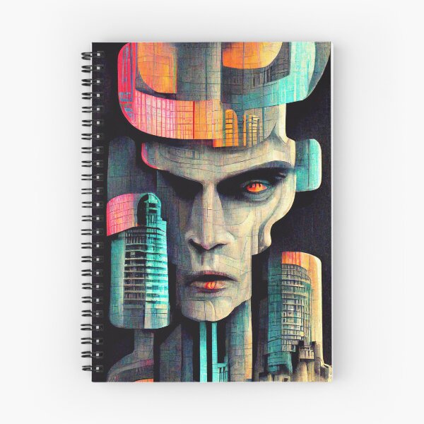 Item preview, surreal cyber face - cubism  designed and sold by Gaviani Design Studio.