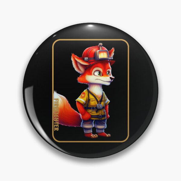 Item preview, Firefighter, fox lover designed and sold by HarriPaloma.