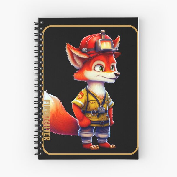 Item preview, Firefighter, fox lover designed and sold by HarriPaloma.