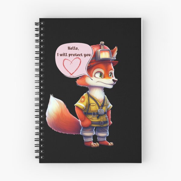Item preview, Firefighter, i will protect you, fox designed and sold by HarriPaloma.