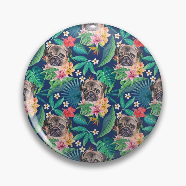 Artikelvorschau, Tropical Pug 8 entworfen und verkauft von lulupetart.