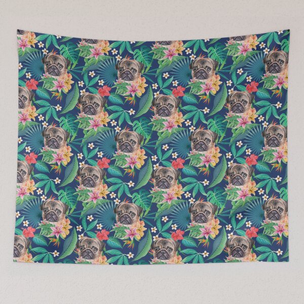 Item preview, Tropical Pug 8 designed and sold by lulupetart.