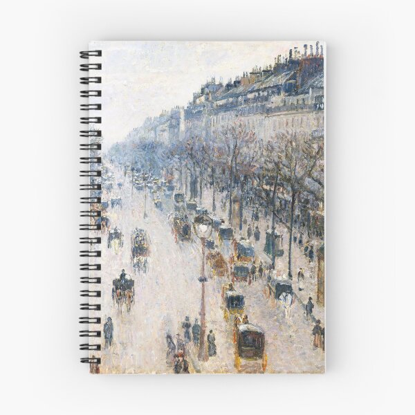 Item preview, The Boulevard Montmartre on a Winter Morning (1897) by Camille Pissarro designed and sold by superbling.