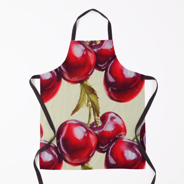 Item preview, Juicy Red Cherries - Handpainted Watercolor Art designed and sold by patterncrow.