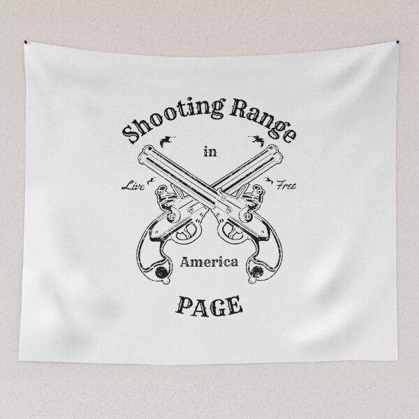 Item preview, Shooting Sports Range Vintage Logo - Page in Arizona America designed and sold by Vintage-TM.