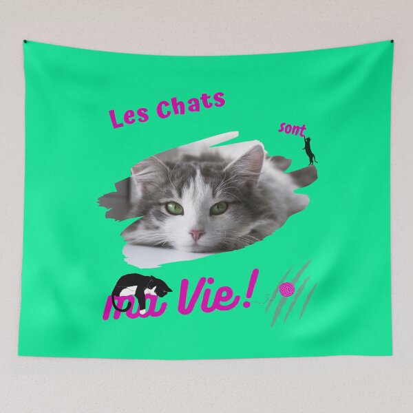 Item preview, Cats are my life designed and sold by Ksmith-Style.