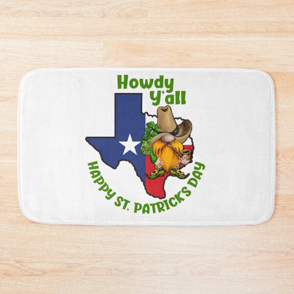 Item preview, Howdy Y'all Happy St. Patrick's Day, Texas St. Patrick's Day designed and sold by desireedickens.