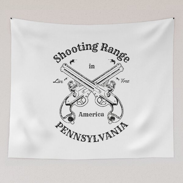 Item preview, Shooting Sports Range Vintage Logo - Pennsylvania America designed and sold by Vintage-TM.