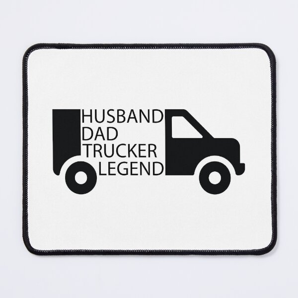 Item preview, Husband Dad Trucker Legend designed and sold by wishyfish.
