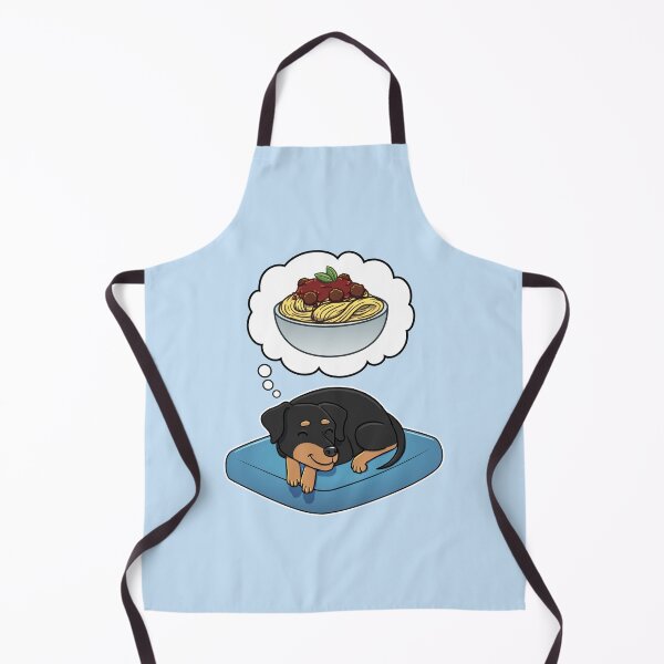 Item preview, Miniature Pinscher dreaming about Spaghetti Meatballs designed and sold by DoggieDelights.