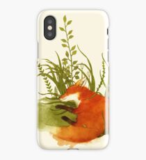 Fox Sleeping iPhone Case
