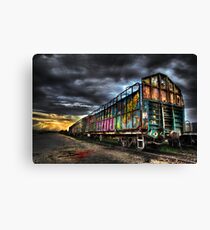 End of the Line Canvas Print