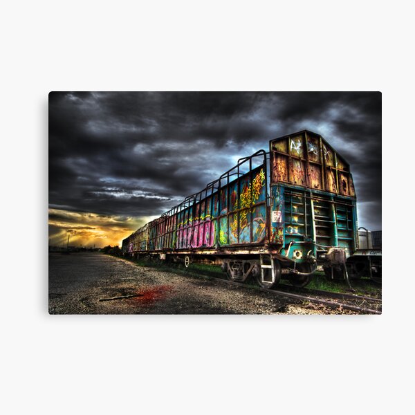 End of the Line Canvas Print