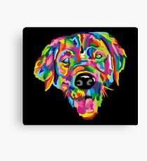Macca the Golden Retriever Canvas Print