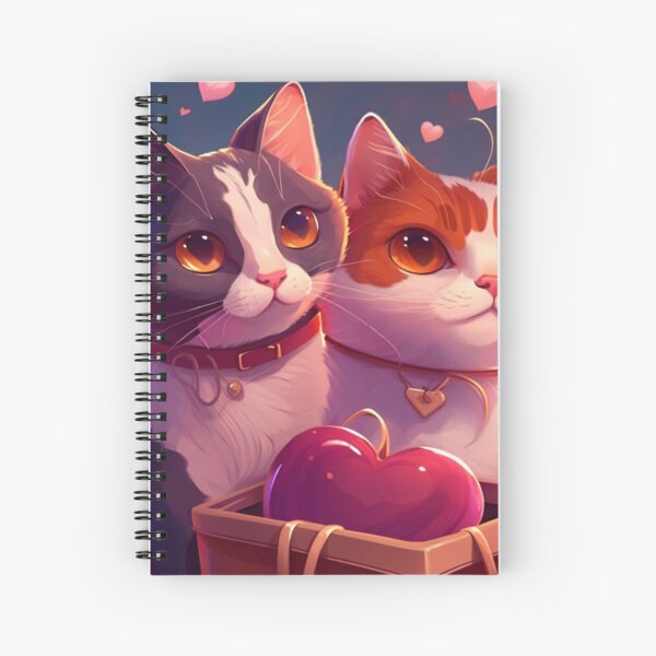 Cuadernos de espiral: Pareja De Gatitos | Redbubble