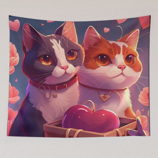 Item preview, Cats in love designed and sold by Sarvgya Verma.