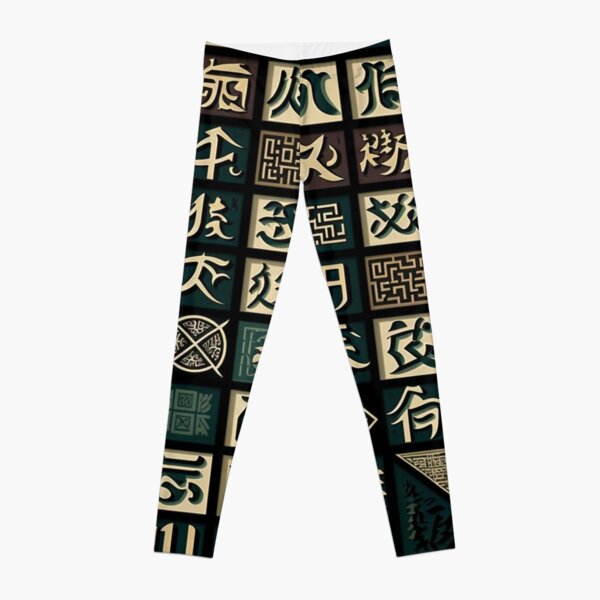 Ideogram Leggings for Sale