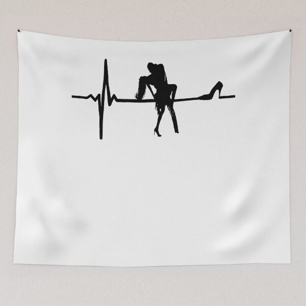 Item preview, Hearts beat to dance designed and sold by Swigalicious.