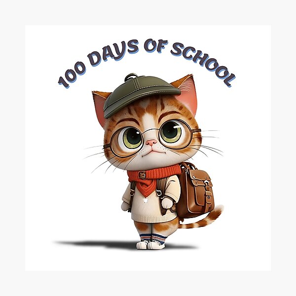 Item preview, 100 Days of School designed and sold by Chom-on.
