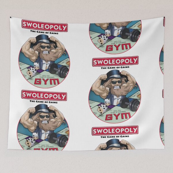 Item preview, SWOLEOPOLY the game of gains designed and sold by sizamix.