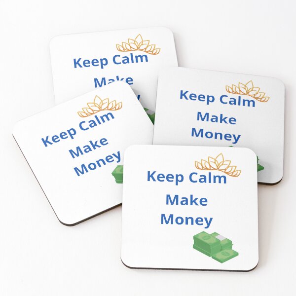 Item preview, Keep calm make money designed and sold by ComeAgainShop.