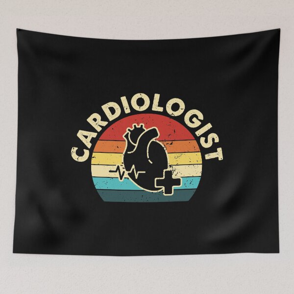 Item preview, Cardiology Cardiologist Vintage Retro designed and sold by NestaReign.