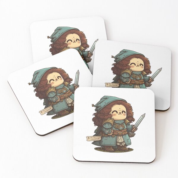 Item preview, Female Druid sticker designed and sold by Digital-Space.