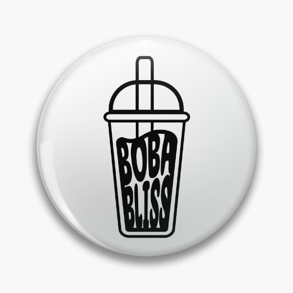 Item preview, Boba Bliss White and Black Bubble Tea Cup designed and sold by NexoNourishment.