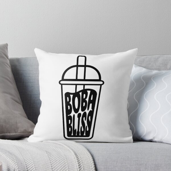 Item preview, Boba Bliss White and Black Bubble Tea Cup designed and sold by NexoNourishment.