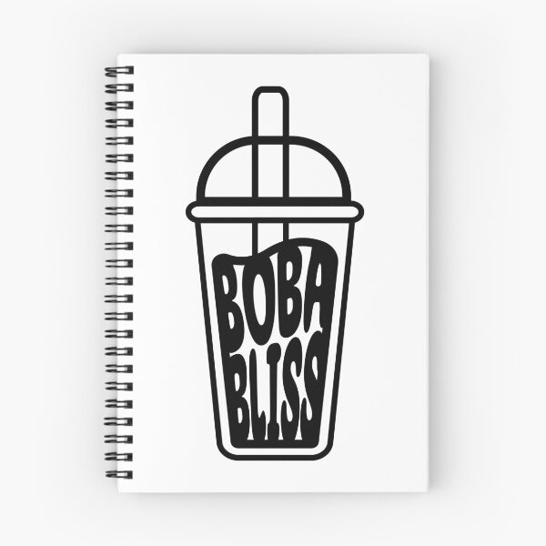 Item preview, Boba Bliss White and Black Bubble Tea Cup designed and sold by NexoNourishment.