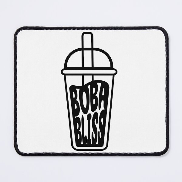 Item preview, Boba Bliss White and Black Bubble Tea Cup designed and sold by NexoNourishment.
