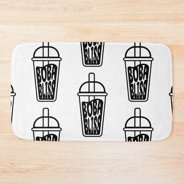 Item preview, Boba Bliss White and Black Bubble Tea Cup designed and sold by NexoNourishment.