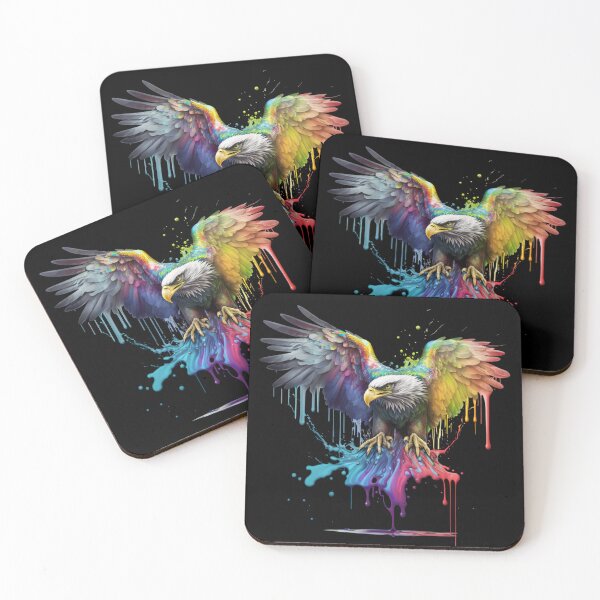 Item preview, Wild Eagle (Stylized) designed and sold by DoublecrashArt.