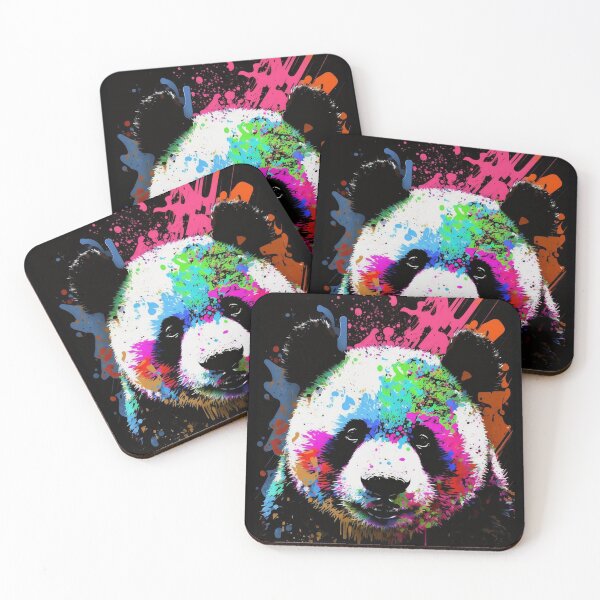 Item preview, Panda face painted designed and sold by Zip-Zup.