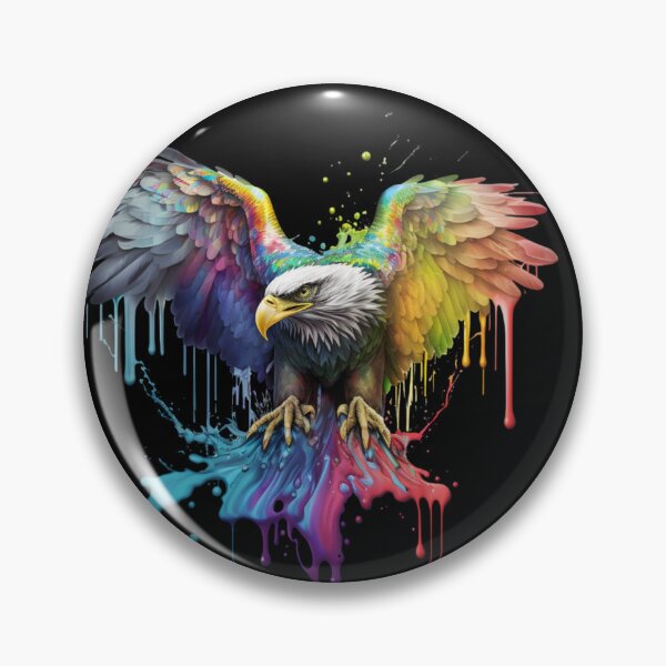 Item preview, Wild Eagle (Stylized) designed and sold by DoublecrashArt.