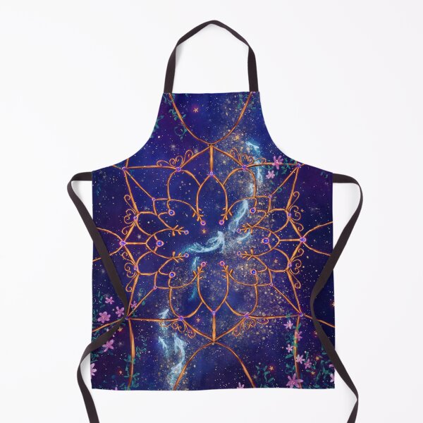 Item preview, Flowery Golden Galaxy Swim designed and sold by IcyArtShop.
