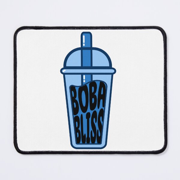 Item preview, Boba Bliss Blue and Black Bubble Tea Cup designed and sold by NexoNourishment.