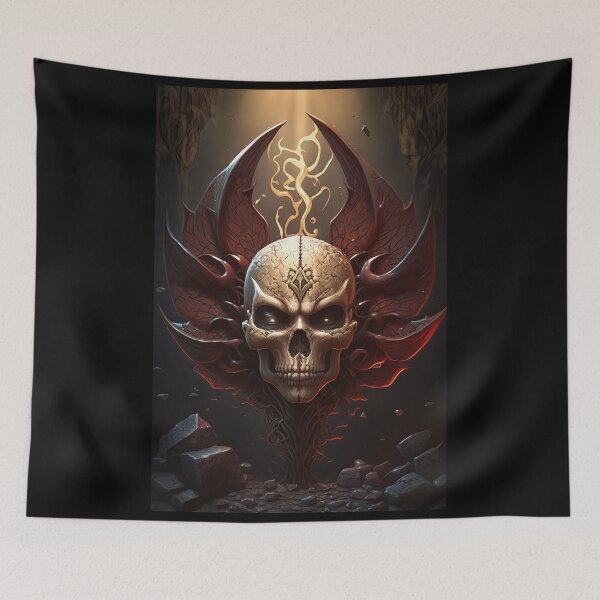 Item preview, Skull Art #817 designed and sold by SkullsClubhouse.