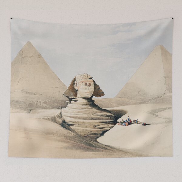 Item preview, The Great Sphinx Pyramids of Giza designed and sold by superbling.