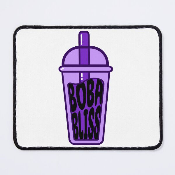 Item preview, Boba Bliss Purple and Black Bubble Tea Cup designed and sold by NexoNourishment.