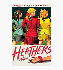 heathers the musical Photographic Print