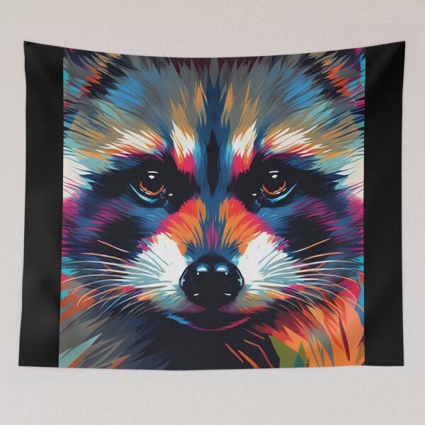 Item preview, Reccoon face designed and sold by Zip-Zup.
