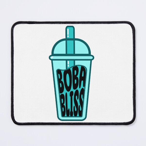 Item preview, Boba Bliss Teal and Black Bubble Tea Cup designed and sold by NexoNourishment.