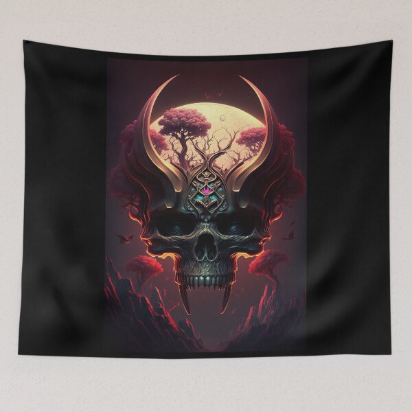 Item preview, Skull Art #815 designed and sold by SkullsClubhouse.