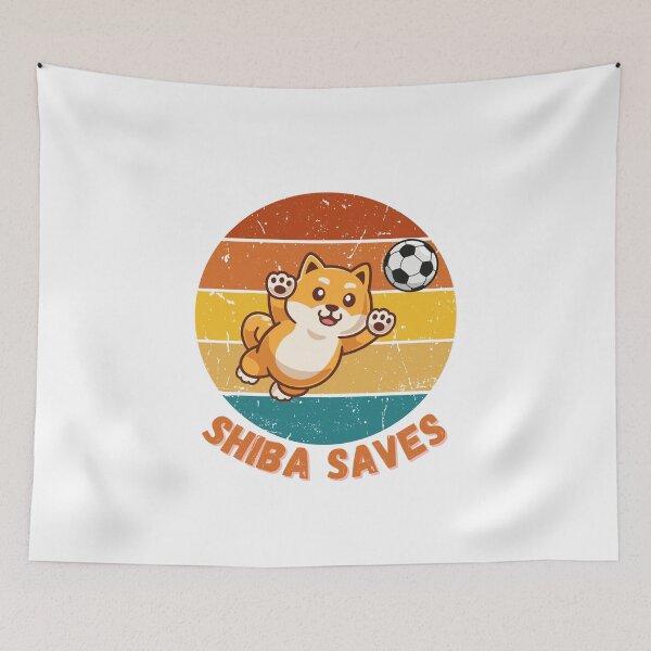 Item preview, Shiba Saves designed and sold by GallypantsArt.