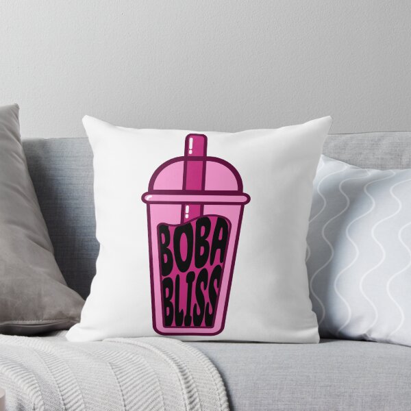 Item preview, Boba Bliss Pink and Black Bubble Tea Cup designed and sold by NexoNourishment.